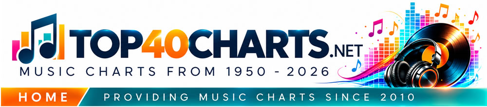 Top40Charts.net — Music charts from 1950 to 2026